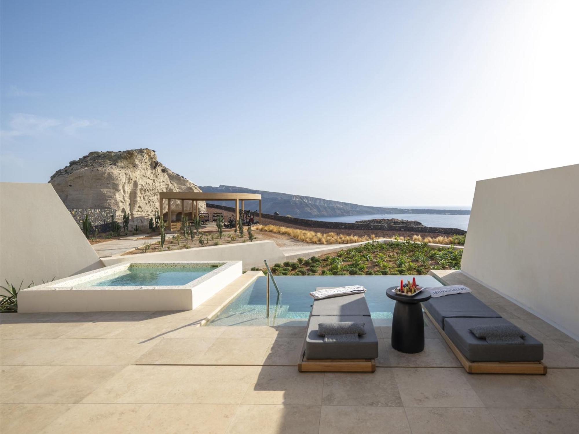 Santo Mine Oia Suites Buitenkant foto