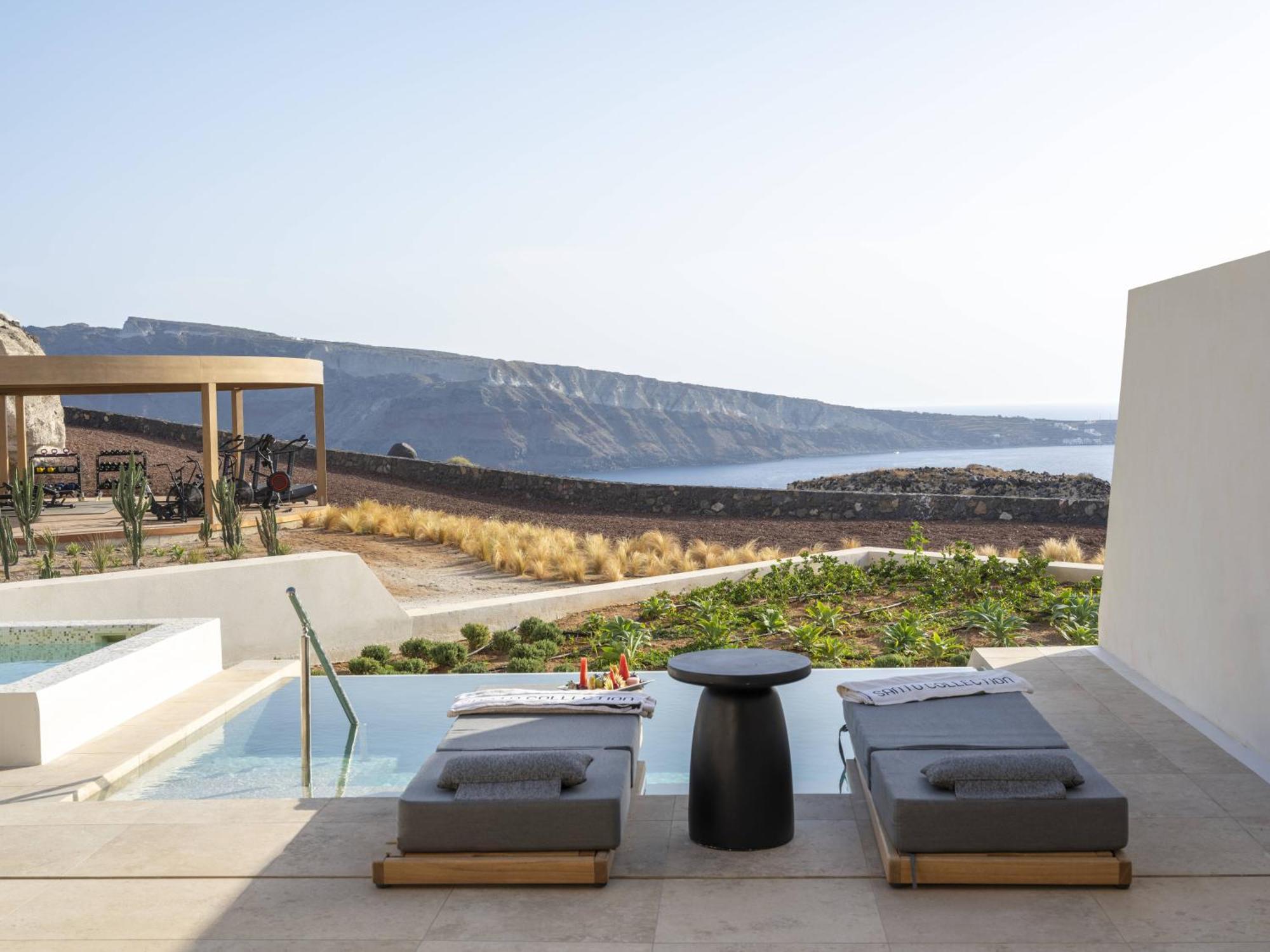 Santo Mine Oia Suites Buitenkant foto