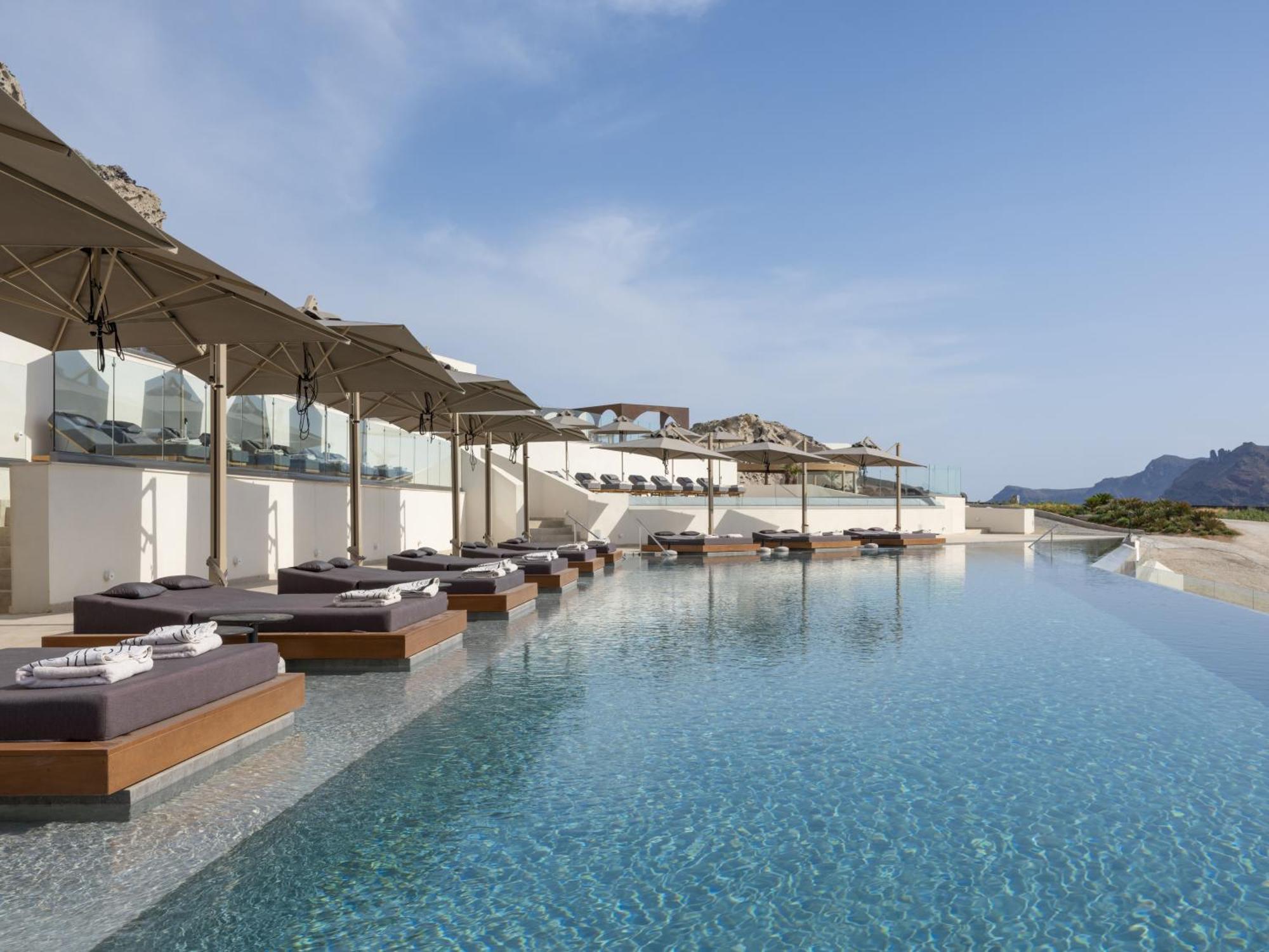 Santo Mine Oia Suites Buitenkant foto