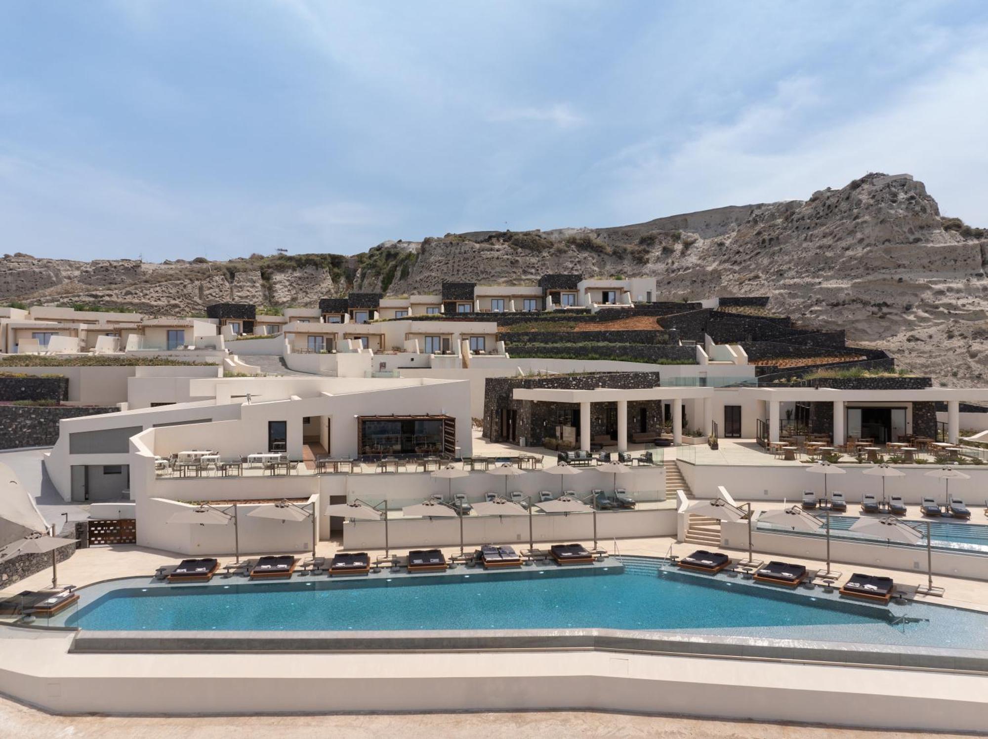 Santo Mine Oia Suites Buitenkant foto