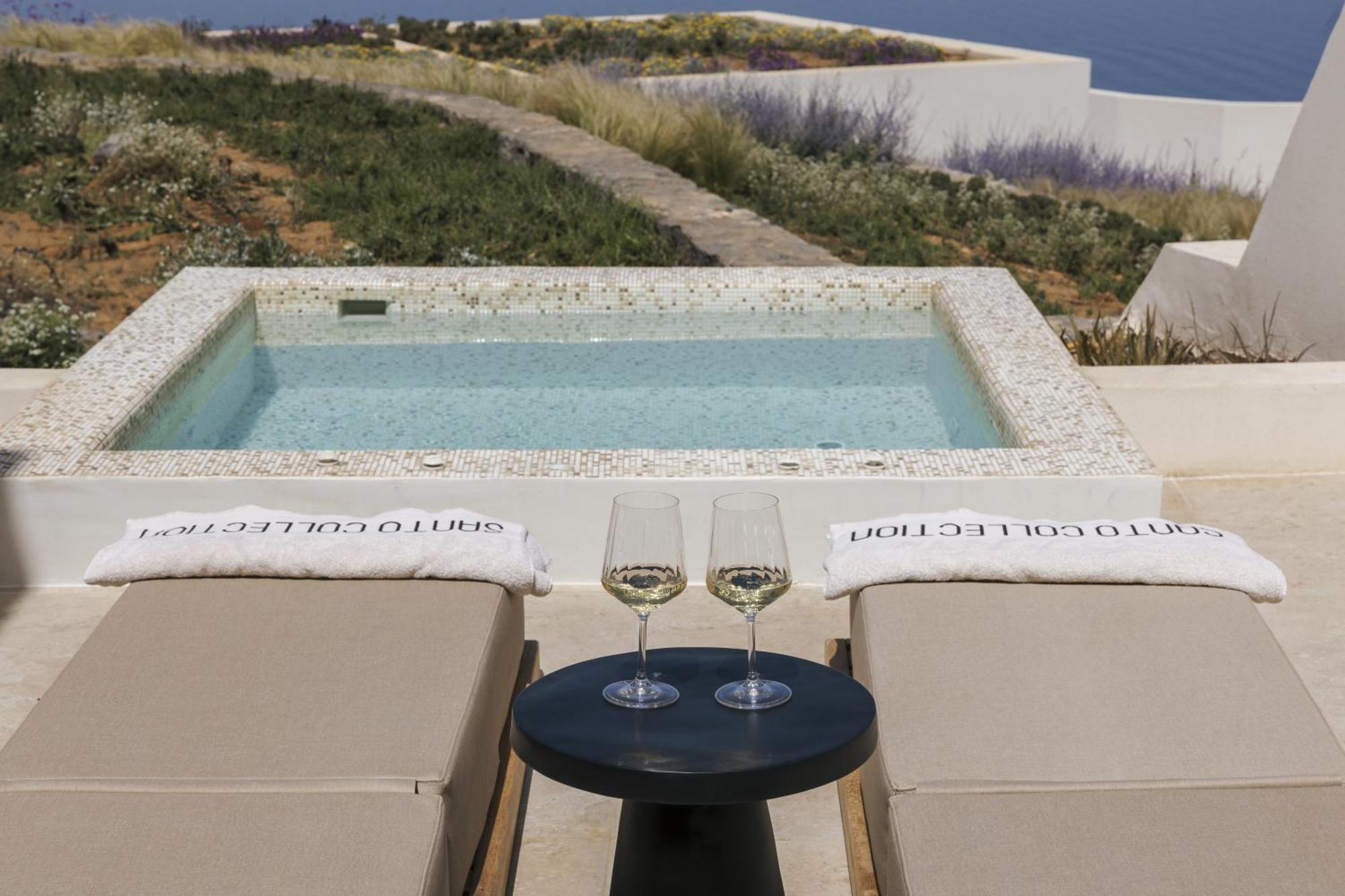 Santo Mine Oia Suites Buitenkant foto
