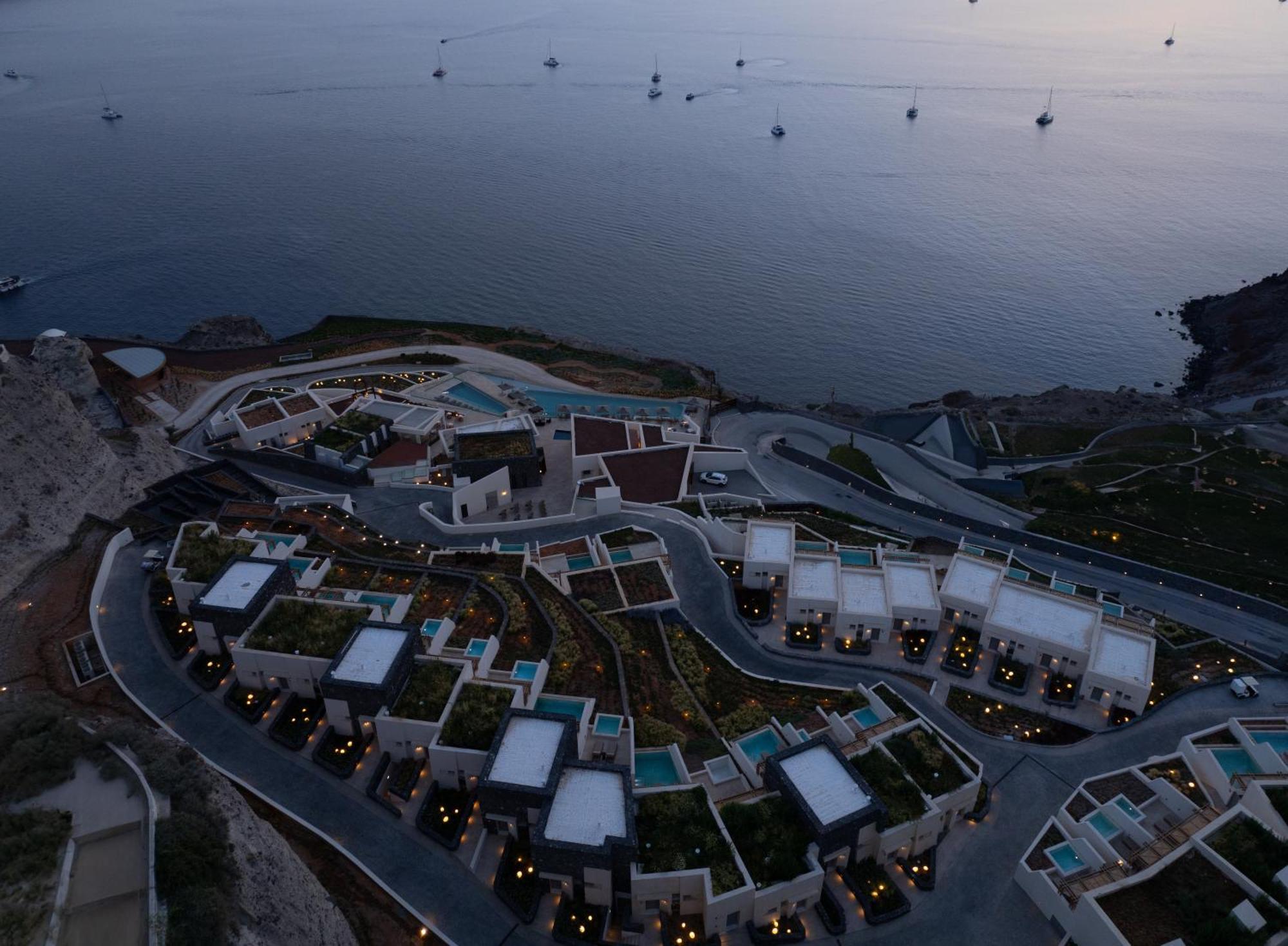 Santo Mine Oia Suites Buitenkant foto