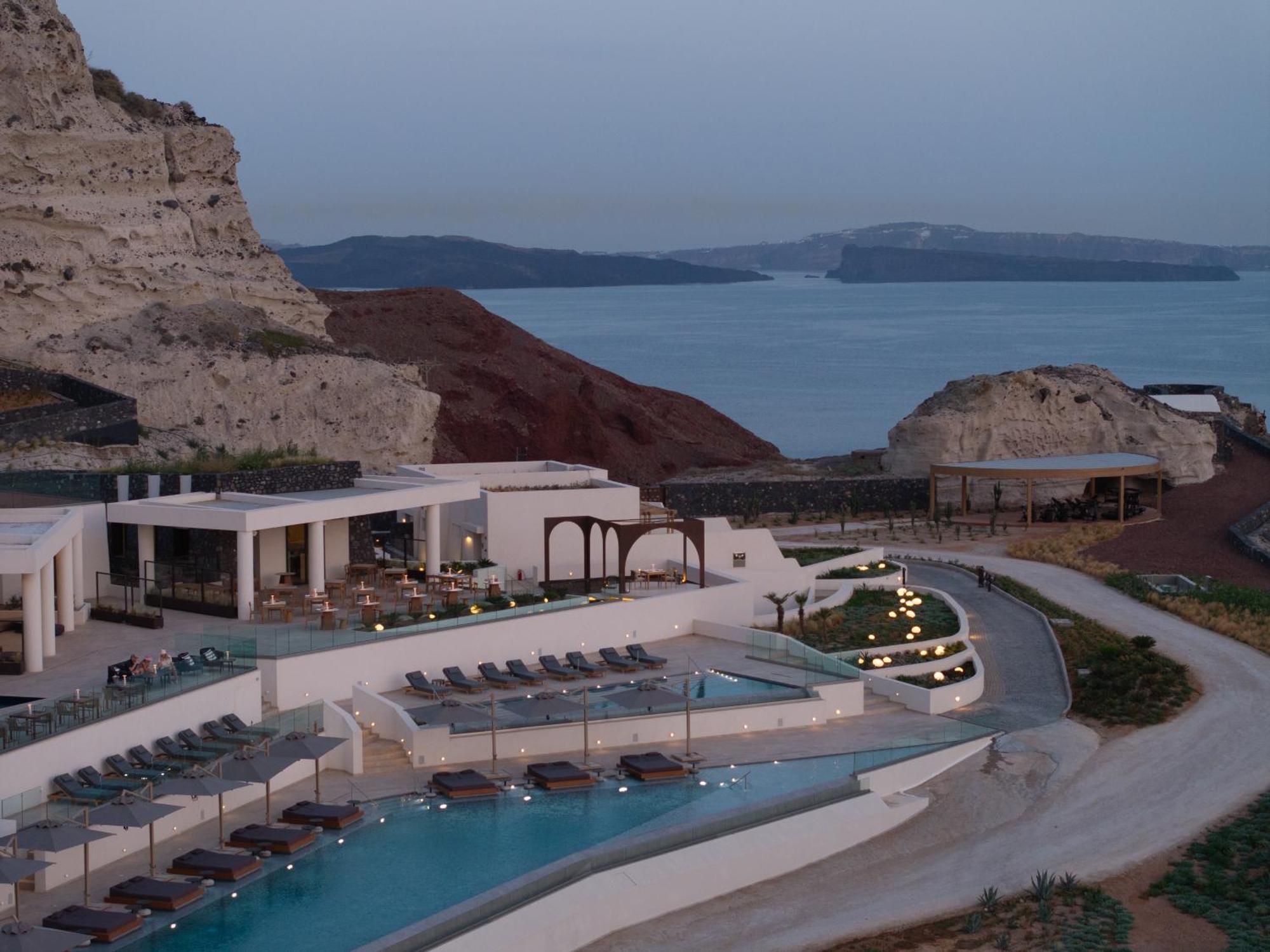 Santo Mine Oia Suites Buitenkant foto
